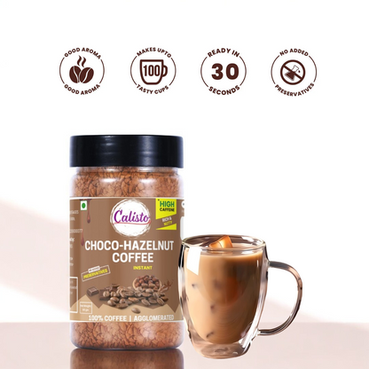 Choco Hazelnut Coffee | Rich, Nutty and Chocolatey | 100% Coffee